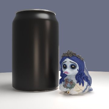 ティム・バートンのコープスブライド エミリー TUBBZ ミニエディション コスプレラバーダック の画像