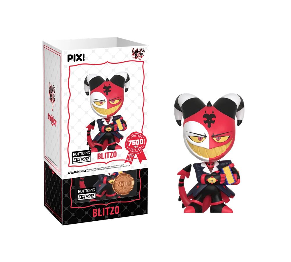 PIX! Helluva Boss Blitzo ヘルヴァ・ボス ブリッツ フィギュア チェイスありの画像
