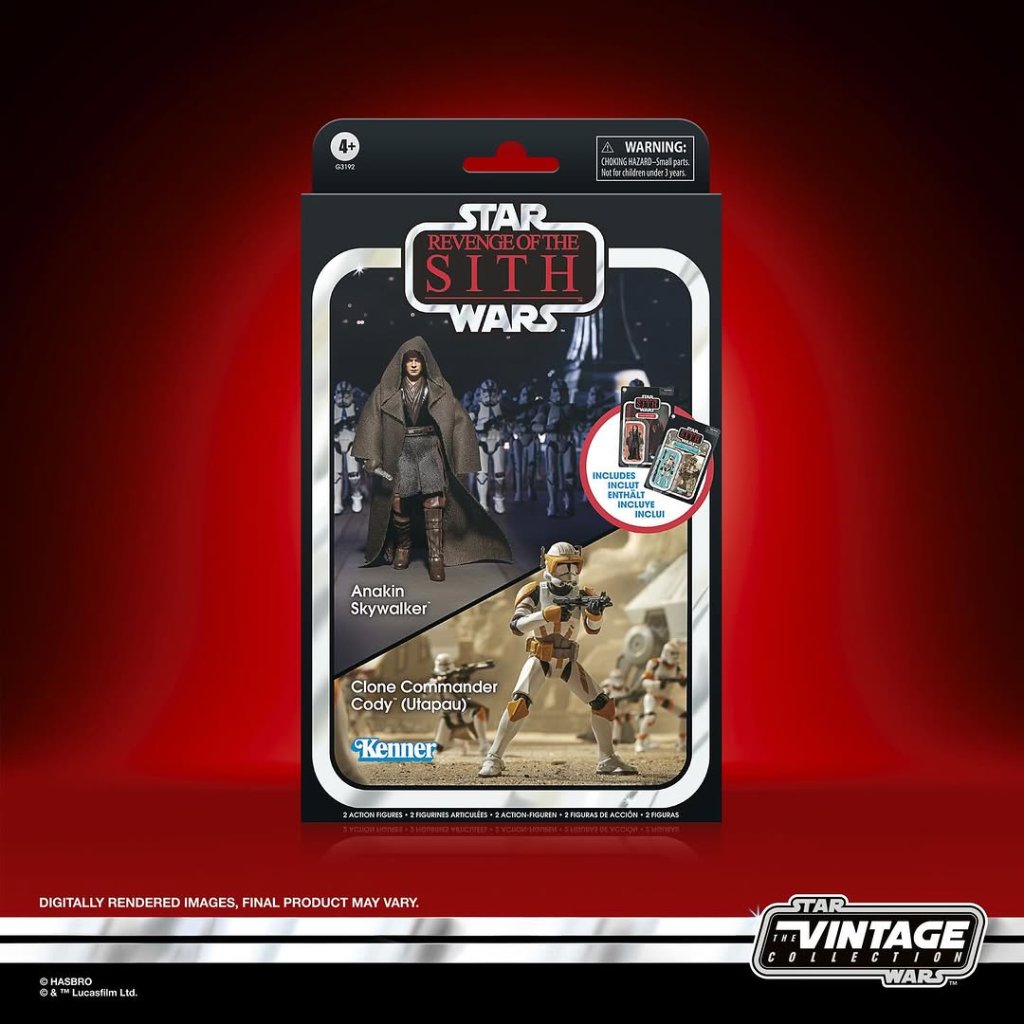 Star Wars TVC Revenge of the Sith Anakin Skywalker & Clone Commander Cody(Utapau)の画像