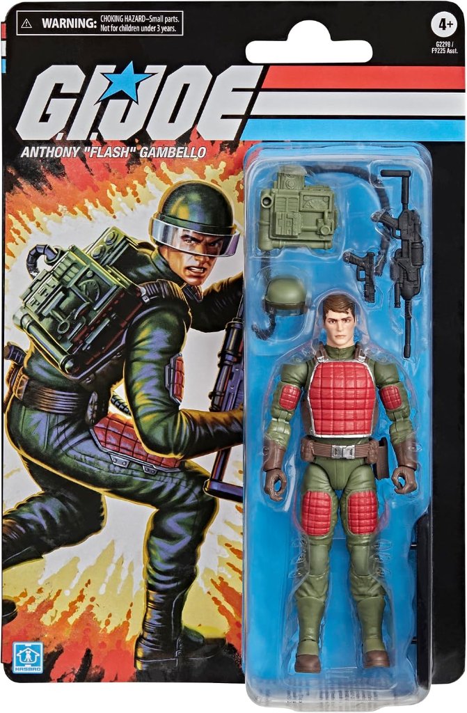 G.I. Joe Classified Series Retro Cardback Anthony "Flash" Gambelloの画像