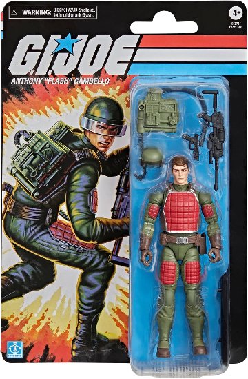 G.I. Joe Classified Series Retro Cardback Anthony "Flash" Gambelloの画像