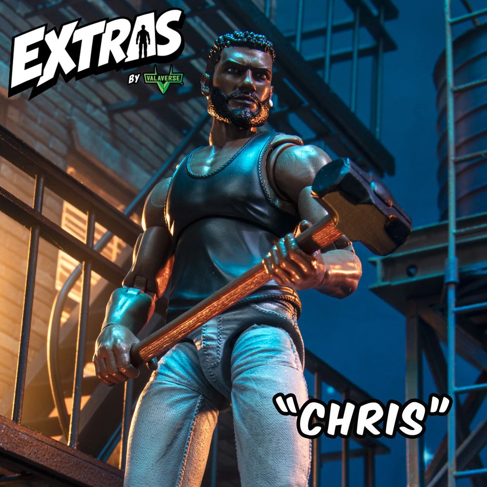 Valaverse Extras Chris 6-Inch Action Figureの画像