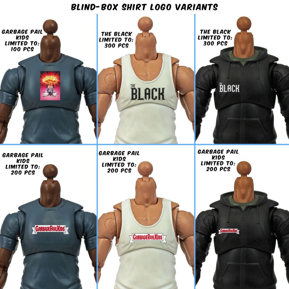 Valaverse Extras Alley Torso Pack やつらの胴パック 3体セット ハンドパーツ付属の画像