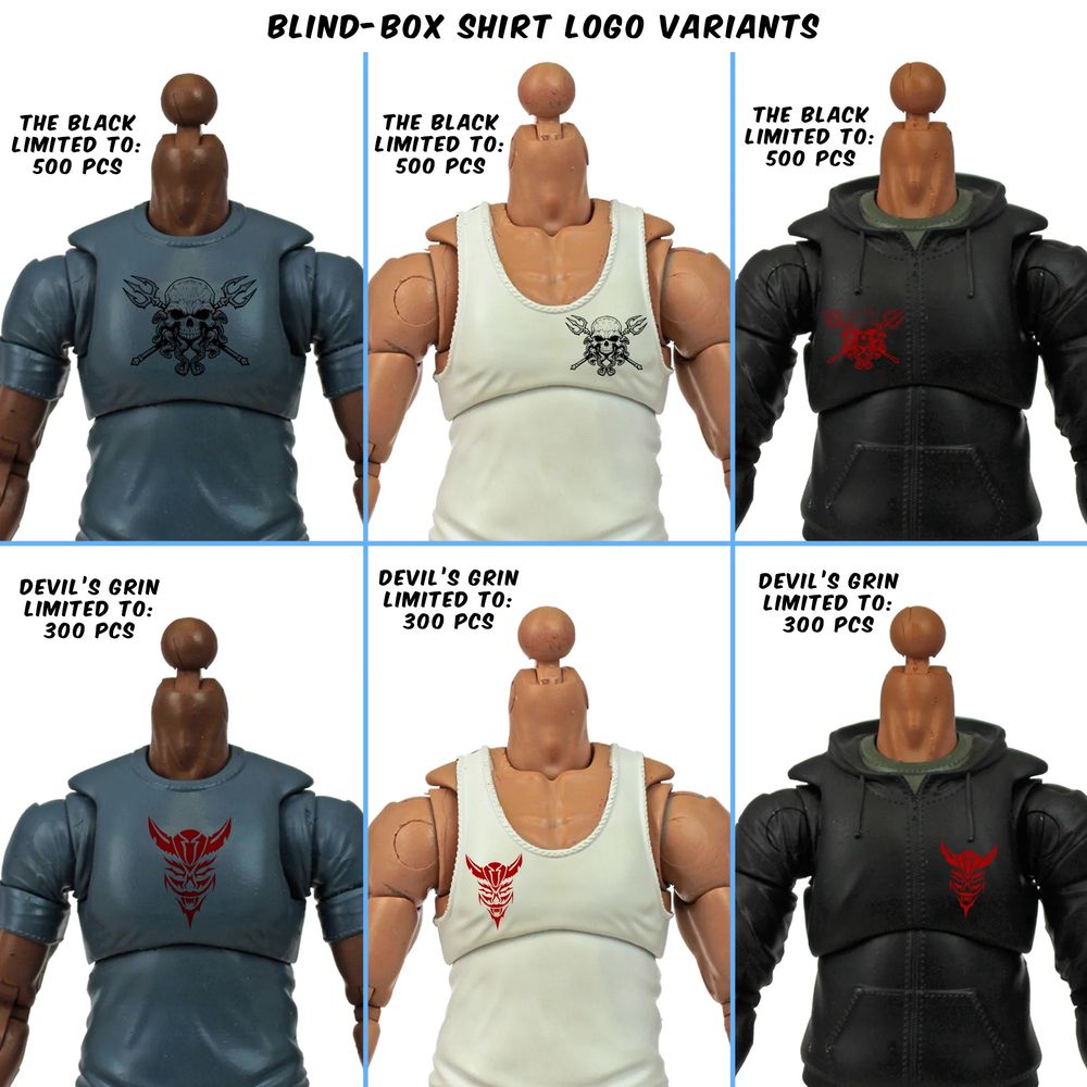 Valaverse Extras Alley Torso Pack やつらの胴パック 3体セット ハンドパーツ付属の画像