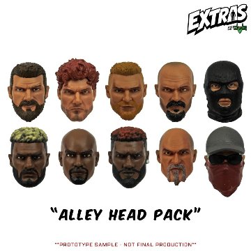 Valaverse Extras Alley Head Pack やつらの頭パック 10体セットの画像