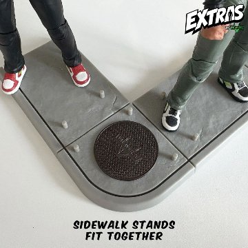 Valaverse Extras Alley Leg Pack やつらの足パック 3体セット ジョイントスタンドつきの画像