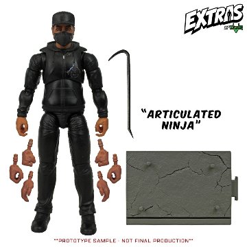 Valaverse Extras Series 1 Articulated Ninja 6-Inch Action Figureの画像