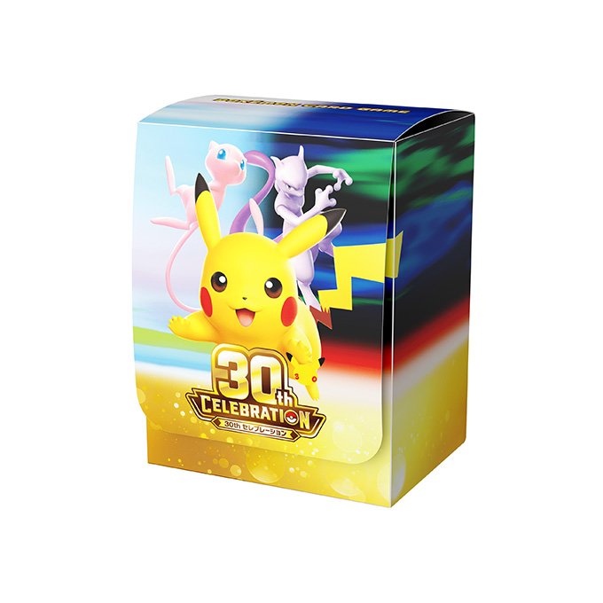 ポケモンカードゲーム デッキケース 30th CELEBRATIONの画像