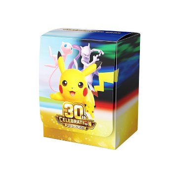 ポケモンカードゲーム デッキケース 30th CELEBRATIONの画像