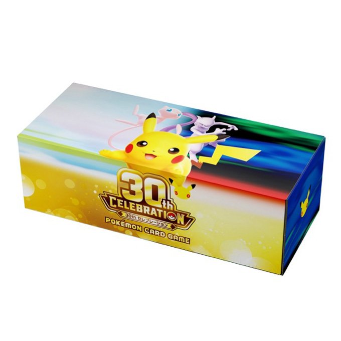 ポケモンカードゲーム ロングカードボックス 30th CELEBRATIONの画像