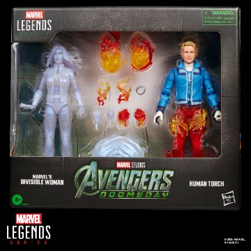 Marvel Legends Avengers Doomsday Marvel's Invisible Woman and Human Torchの画像