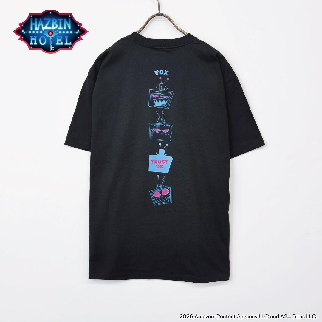 Hazbin Hotel ハズビンホテル  ヴォックスフェイス 4連Tシャツ 各種の画像