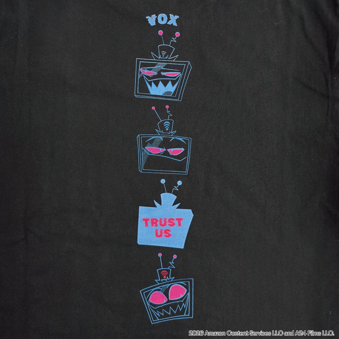 Hazbin Hotel ハズビンホテル  ヴォックスフェイス 4連Tシャツ 各種の画像