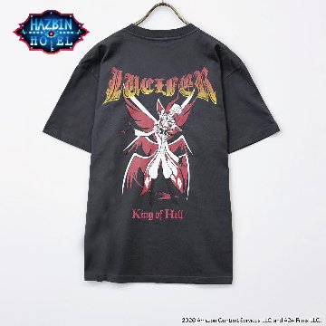 Hazbin Hotel ハズビンホテル ルシファー "KING OF HELL" Tシャツ 各種の画像