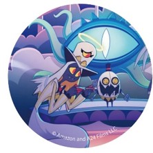 Hazbin Hotel ハズビンホテル シーズン２ シークレット缶バッジ D 全9種類 ランダム商品の画像