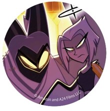 Hazbin Hotel ハズビンホテル シーズン２ シークレット缶バッジ D 全9種類 ランダム商品の画像