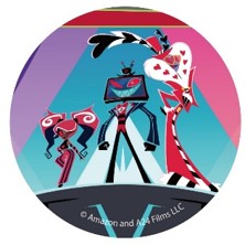 Hazbin Hotel ハズビンホテル シーズン２ シークレット缶バッジ D 全9種類 ランダム商品の画像