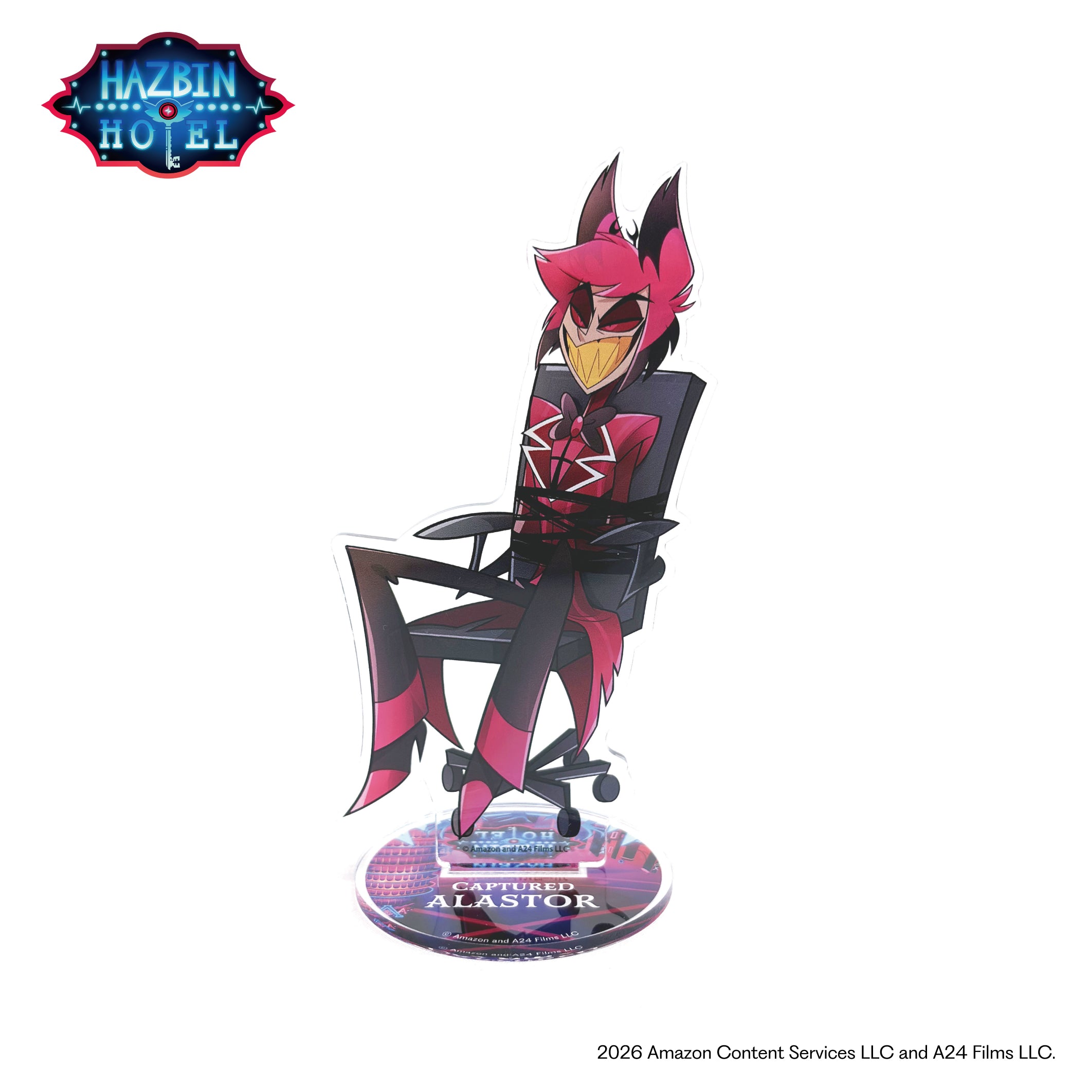 Hazbin Hotel ハズビンホテル シーズン２ CAPTURED ALASTOR アクリルスタンド アラスターの画像