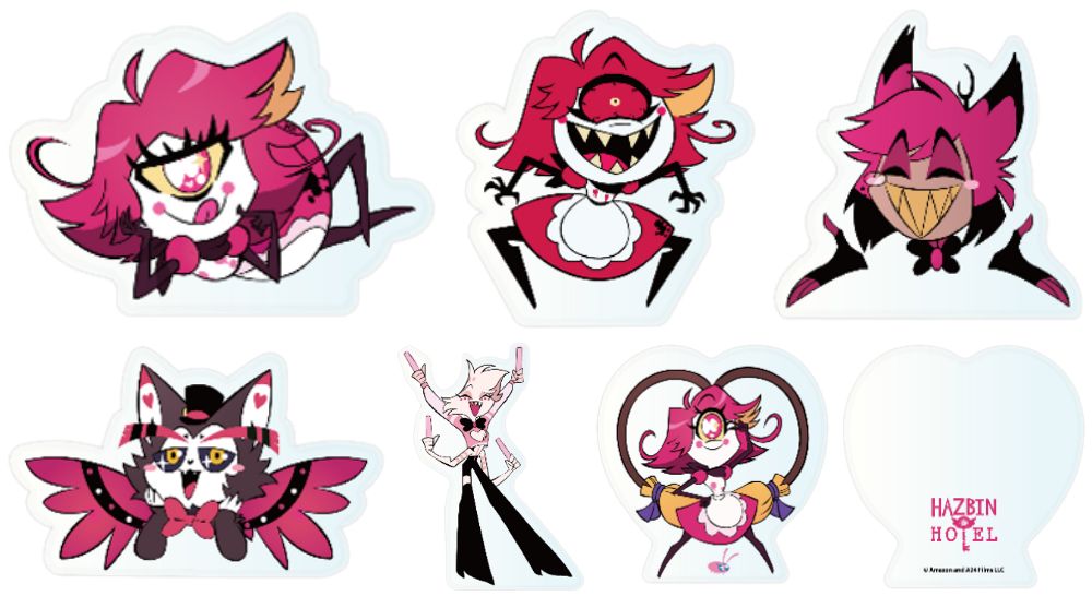Hazbin Hotel ハズビンホテル シーズン２ ニフティ Clean it Up! クリップコレクション 全6種 ランダム商品の画像