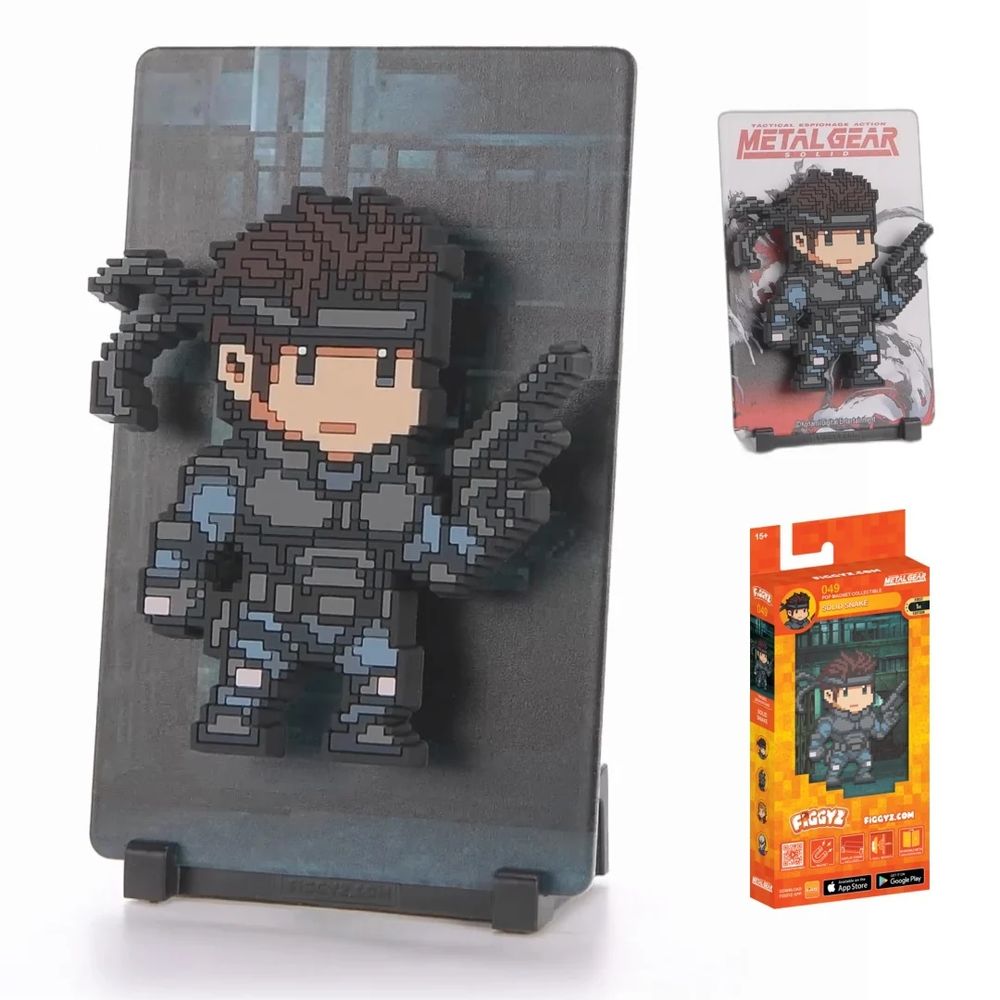 FiGGYZ マグネットディスプレイフィギュア Metal Gear Solid 1 - Solid Snake #49の画像