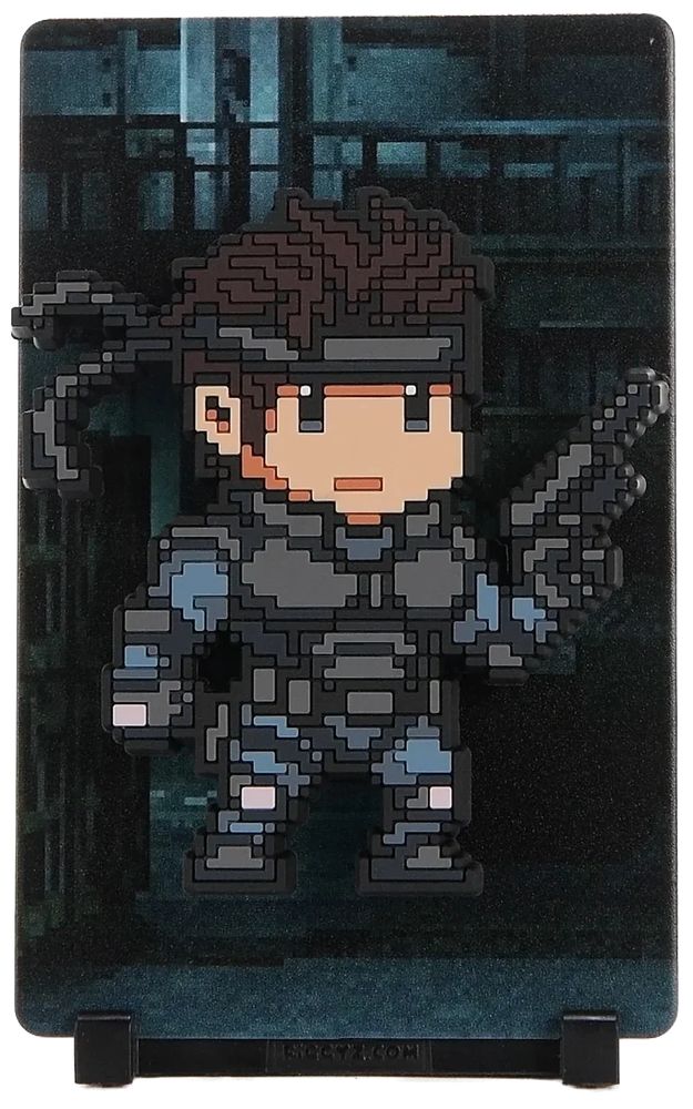 FiGGYZ マグネットディスプレイフィギュア Metal Gear Solid 1 - Solid Snake #49の画像