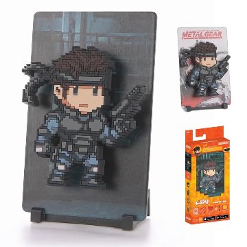 FiGGYZ マグネットディスプレイフィギュア Metal Gear Solid 1 - Solid Snake #49の画像
