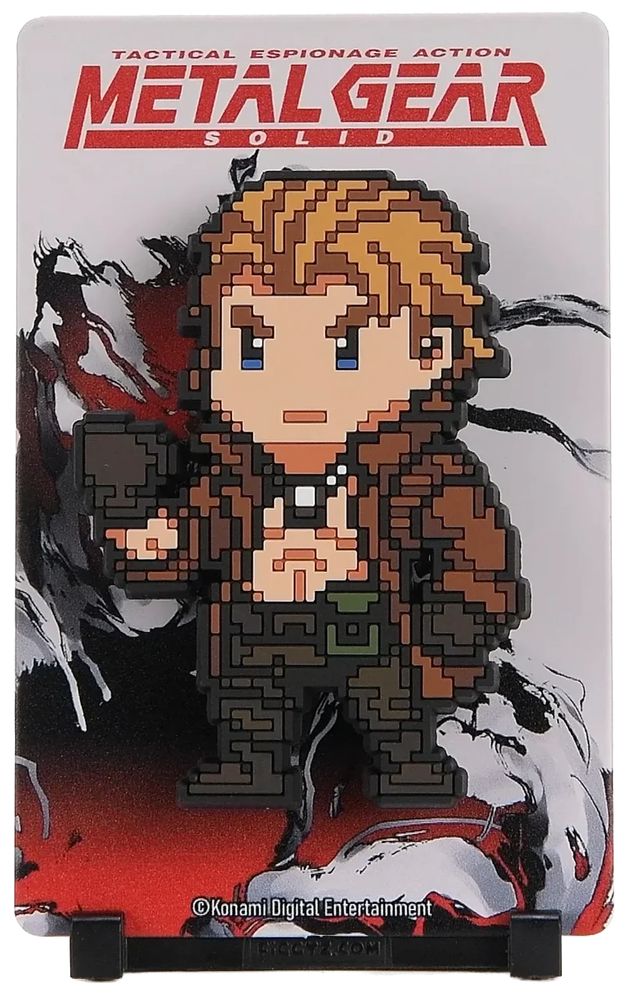 FiGGYZ マグネットディスプレイフィギュア Metal Gear Solid 1 - Liquid Snake #51の画像