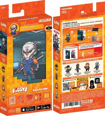 FiGGYZ マグネットディスプレイフィギュア Metal Gear Solid 1 - Cyborg Ninja #52の画像