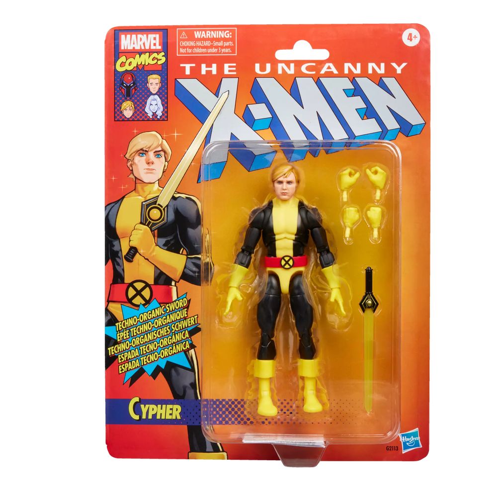 Marvel Legends Retro Cardback X-MEN Cypherの画像