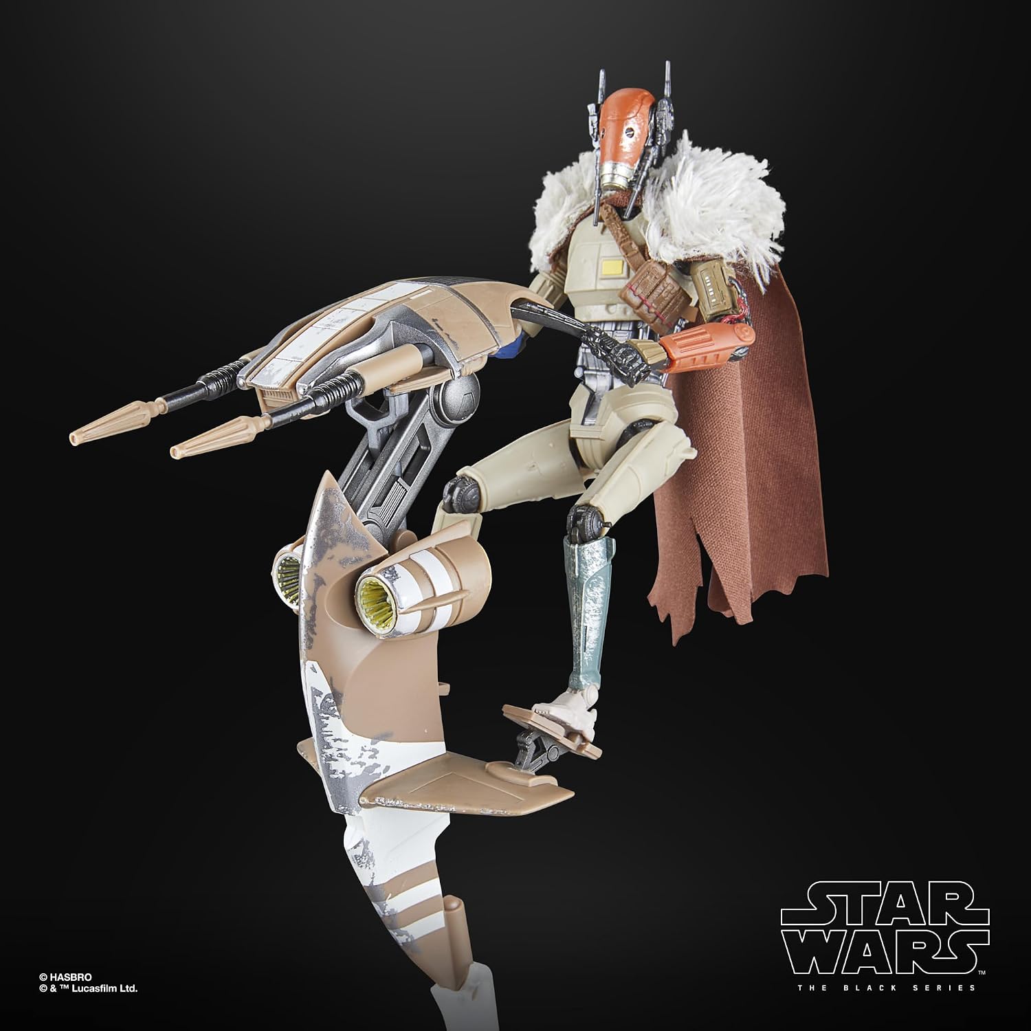 Star Wars TBS The Mandalorian and Grogu TMandarolian Mercenary Guard Droid STAPの画像