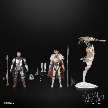 Star Wars TBS The Mandalorian and Grogu TMandarolian Mercenary Guard Droid STAPの画像