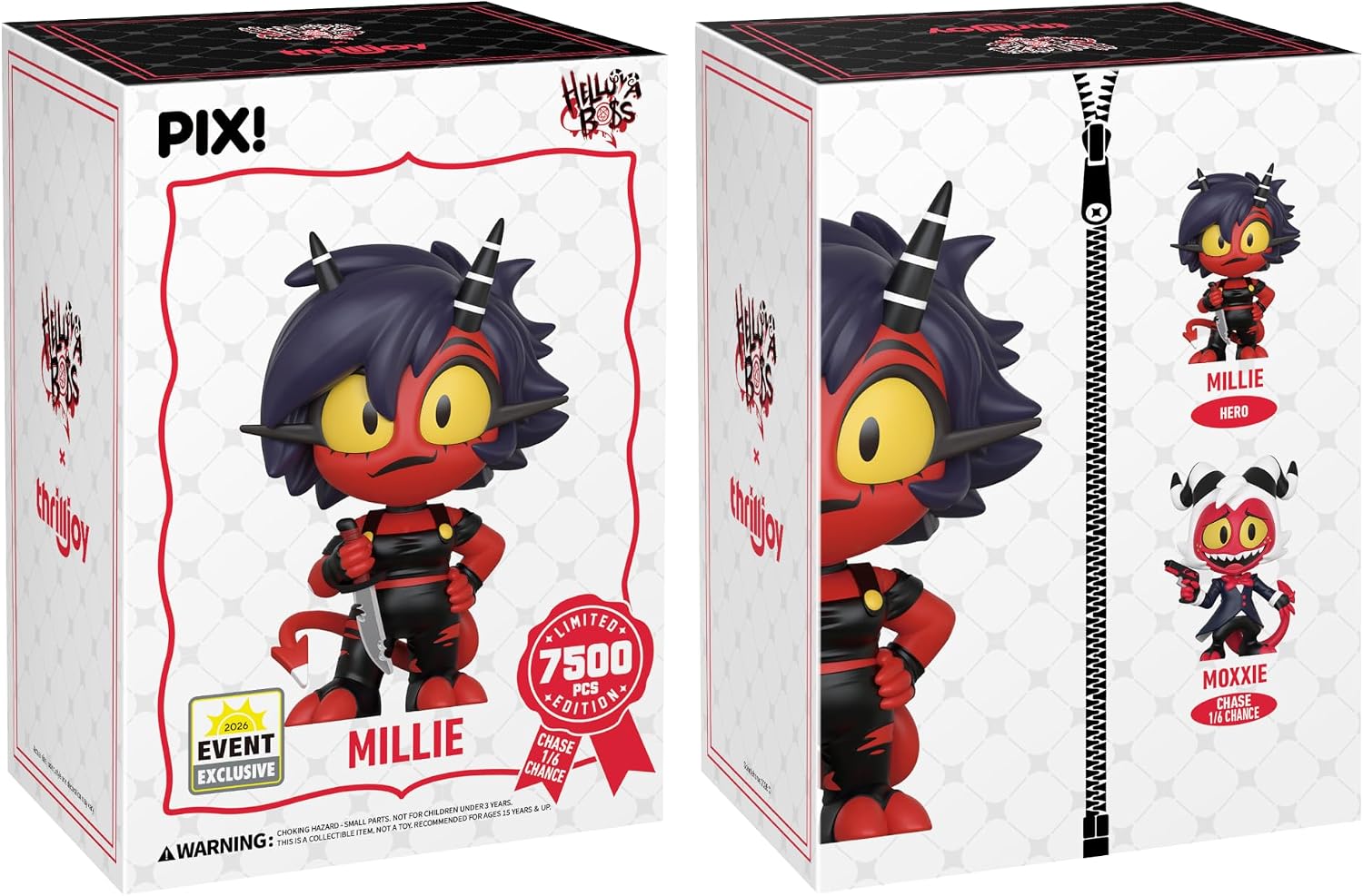 PIX! Helluva Boss Millie ヘルヴァ・ボス ミリー フィギュア チェイスありの画像