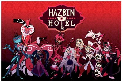 Hazbin Hotel ハズビンホテル ポスター シーズン１ メンバー集合の画像