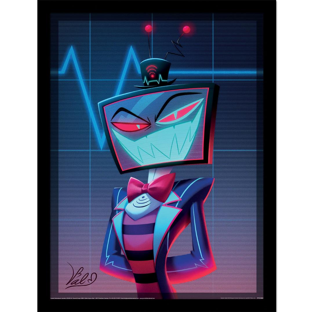Hazbin Hotel ハズビンホテル フレーム付きポスター ヴォックス ポートレイト VOX  30x40センチの画像