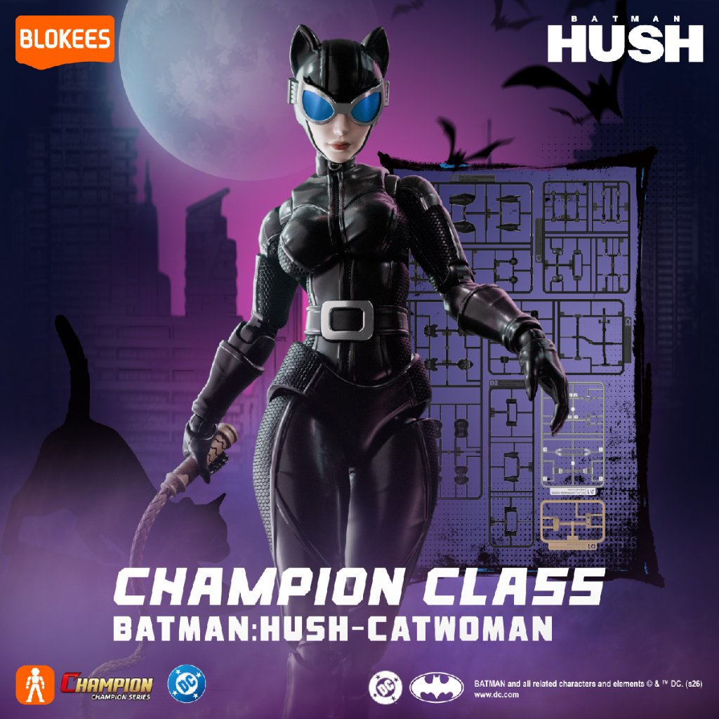 Blokees DC CHAMPION CLASS CC06 バットマン:ハッシュ/キャットウーマンの画像
