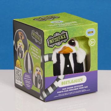 ビートルジュース TUBBZ バッグチャーム ぬいチェーン ぬいキーホルダーの画像