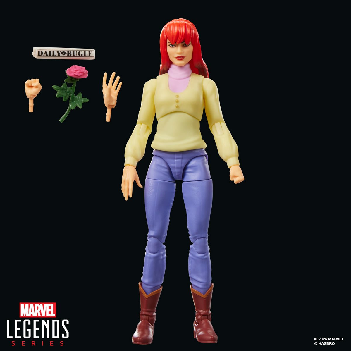 Marvel Legends Retro Cardback Spider-Man Mary Jane Watsonの画像