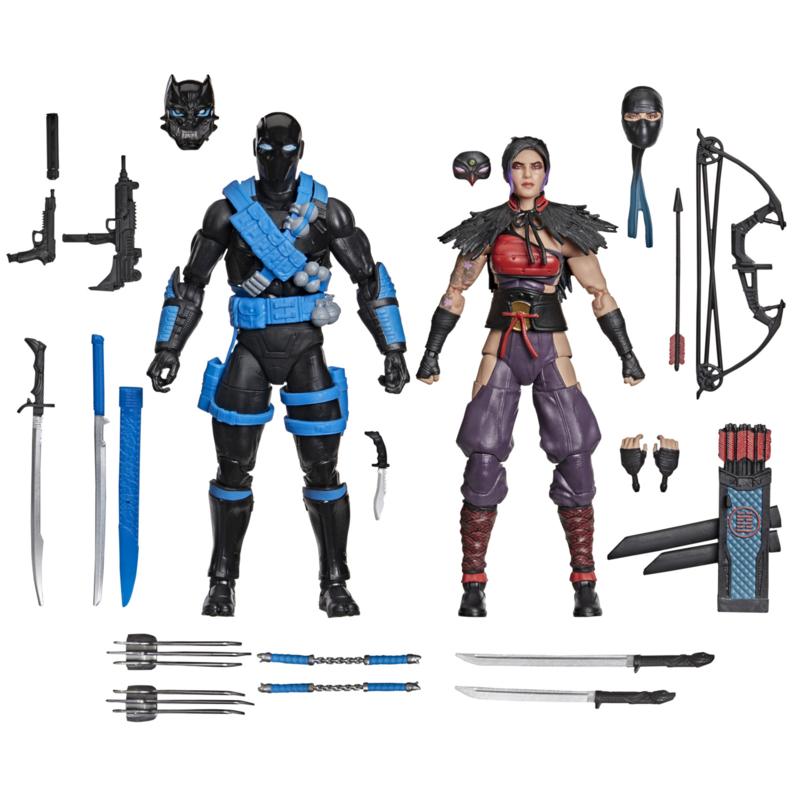 G.I. Joe Classified Series Ninja Force Snake Eyes and Kim Jinx Arashikage(223)の画像