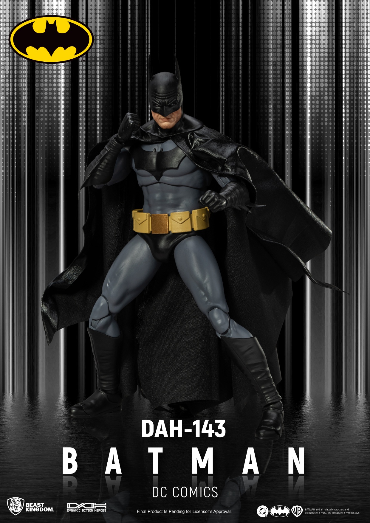 Beast Kingdom DAH-143 DCコミックス バットマン 1:9 Scale アクションフィギュアの画像