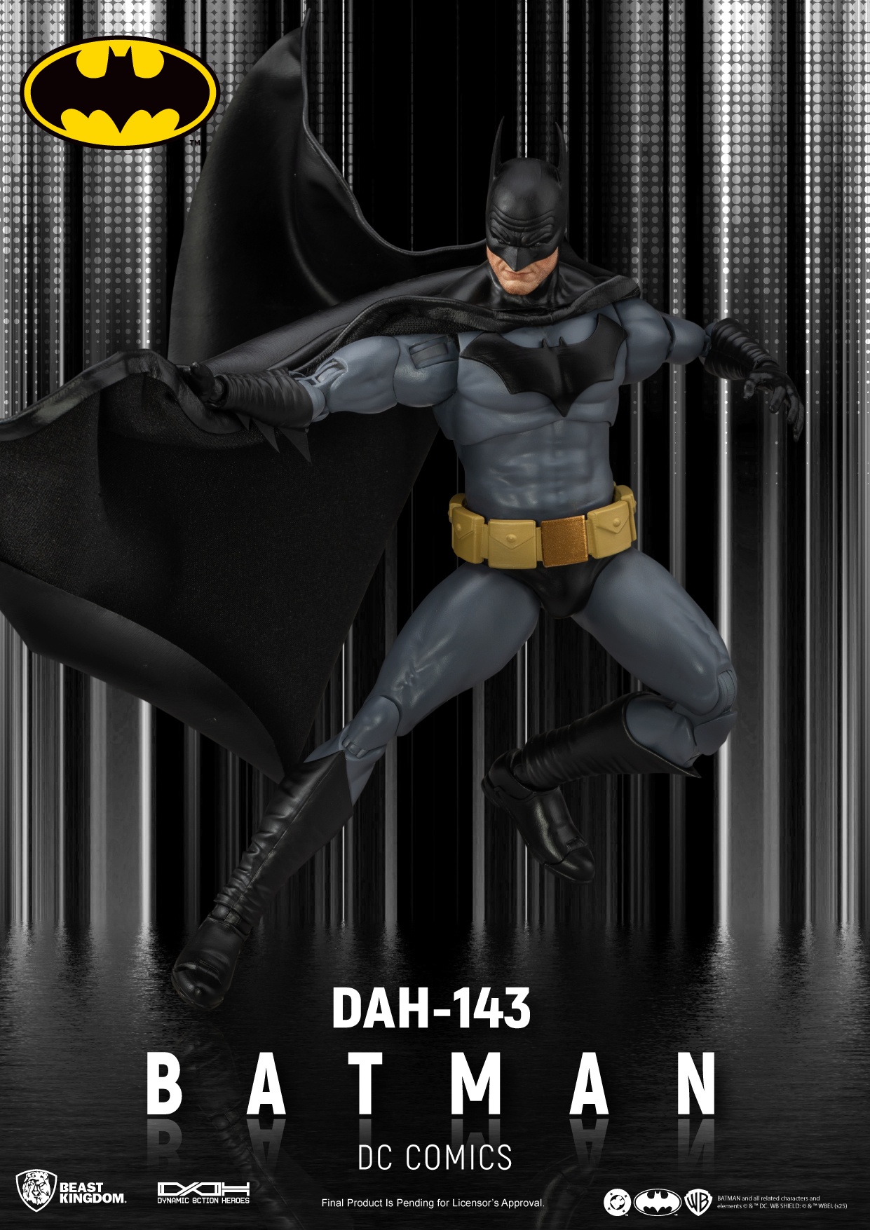 Beast Kingdom DAH-143 DCコミックス バットマン 1:9 Scale アクションフィギュアの画像