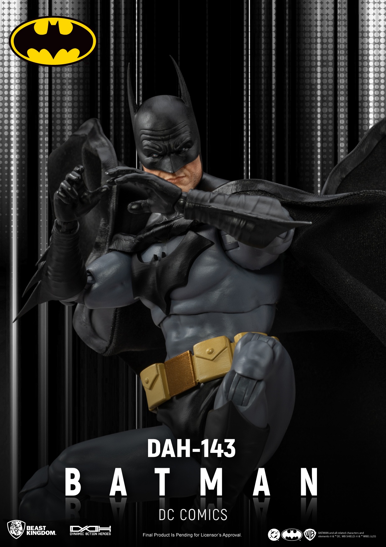 Beast Kingdom DAH-143 DCコミックス バットマン 1:9 Scale アクションフィギュアの画像