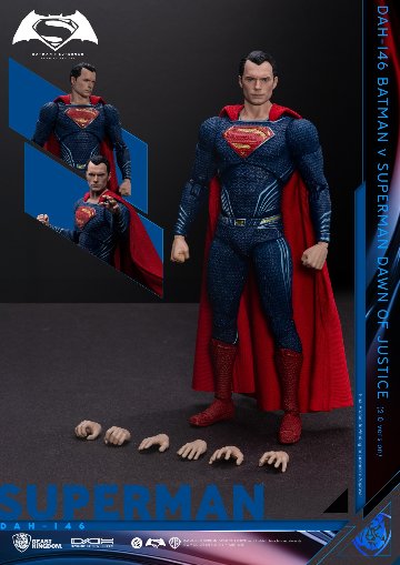 Beast Kingdom DAH-146 バットマン vs スーパーマン ジャスティスの誕生 スーパーマン 2.0 1:9 Scale アクションフィギュアの画像