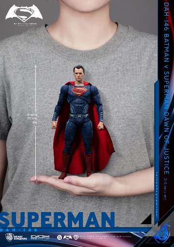 Beast Kingdom DAH-146 バットマン vs スーパーマン ジャスティスの誕生 スーパーマン 2.0 1:9 Scale アクションフィギュアの画像