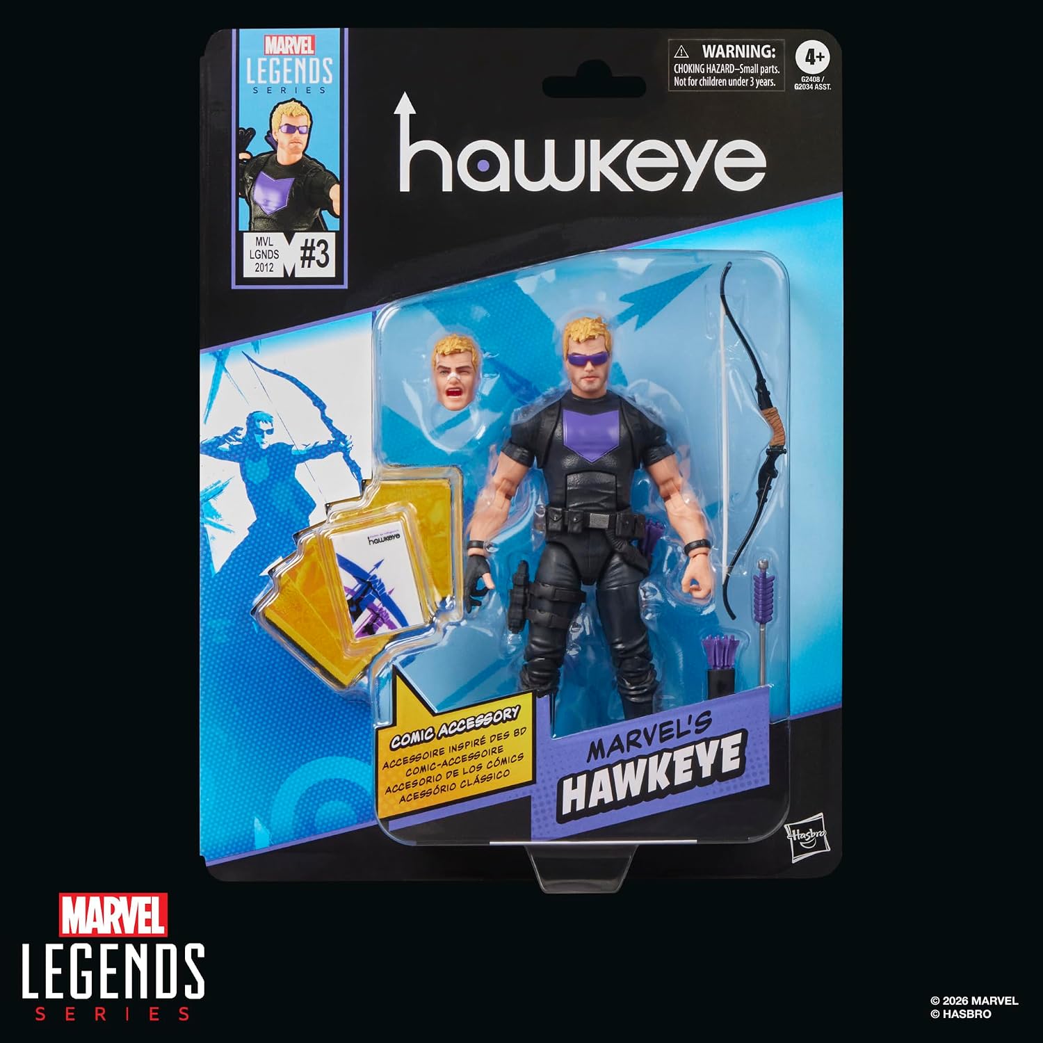 Marvel Legends Comics-Inspired ホークアイ Assortment 6点セットの画像