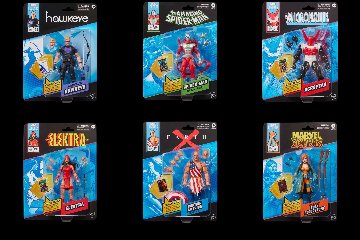 Marvel Legends Comics-Inspired ホークアイ Assortment 6点セットの画像