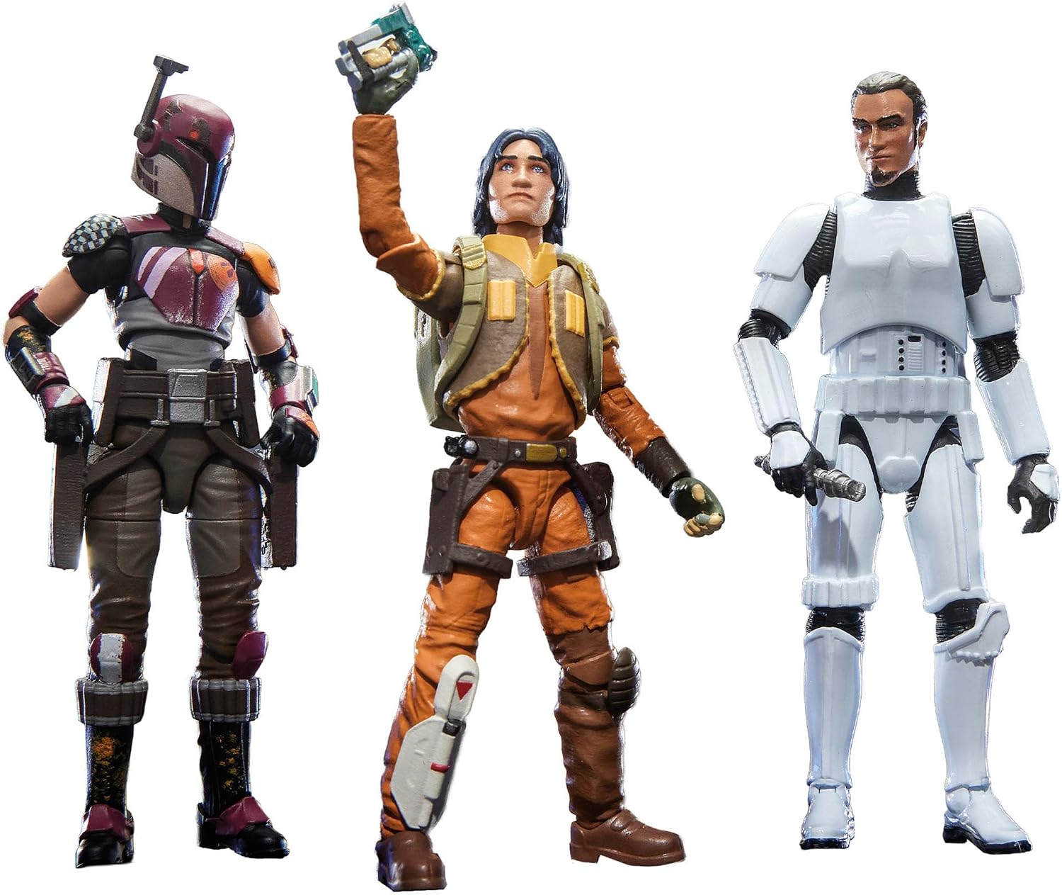 Star Wars TVC Lothal Rebels Sabine Wren Ezra Bridger Kana Jarrus 3-Packの画像