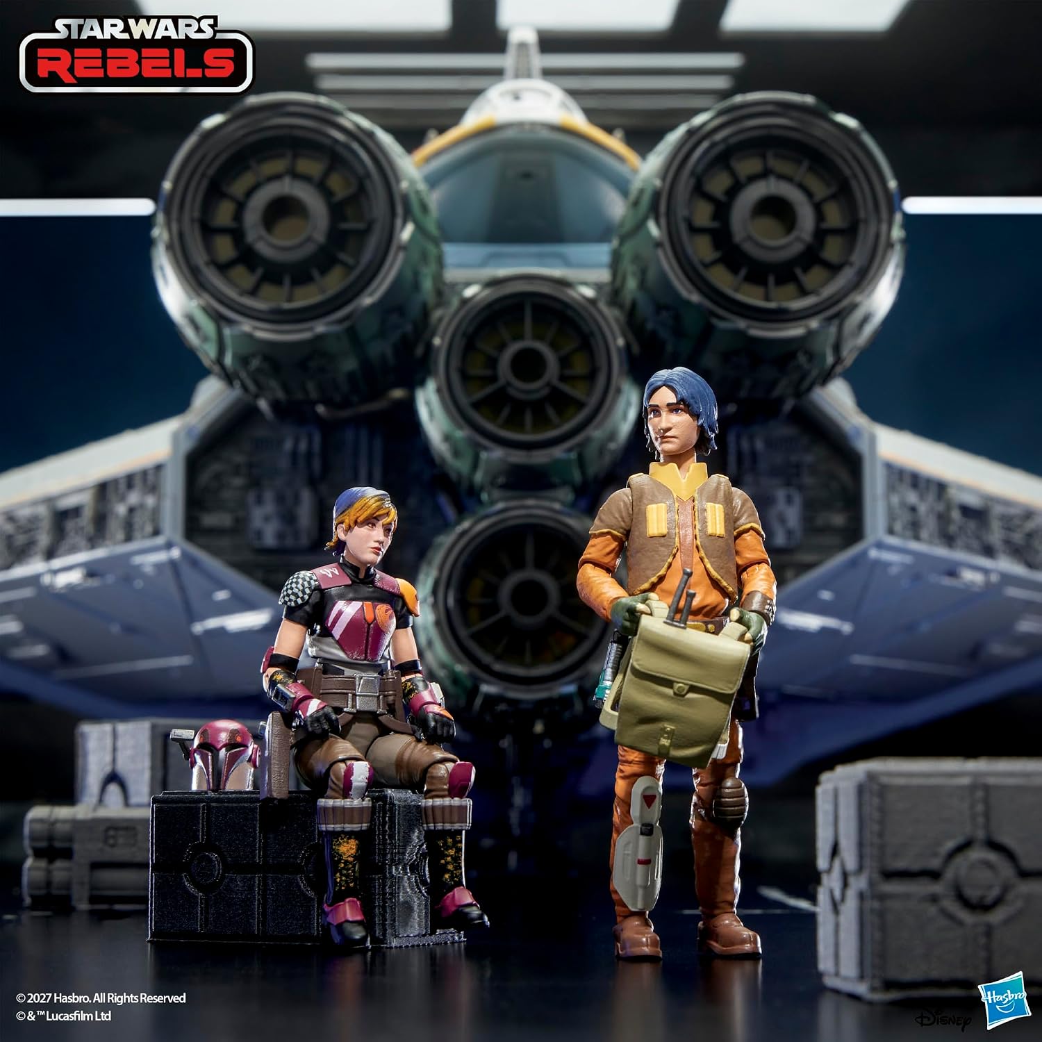 Star Wars TVC Lothal Rebels Sabine Wren Ezra Bridger Kana Jarrus 3-Packの画像