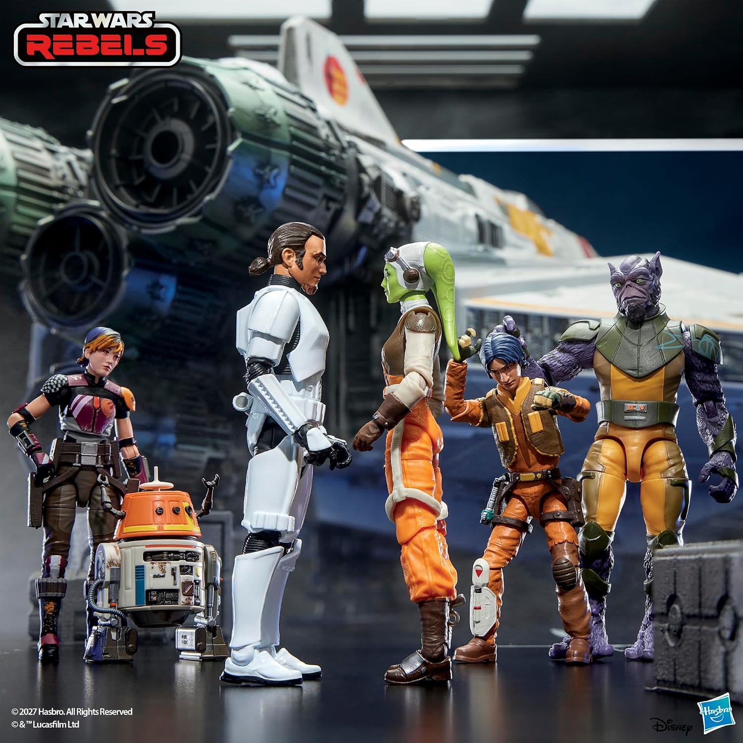Star Wars TVC Lothal Rebels Sabine Wren Ezra Bridger Kana Jarrus 3-Packの画像