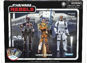 Star Wars TVC Lothal Rebels Sabine Wren Ezra Bridger Kana Jarrus 3-Packの画像