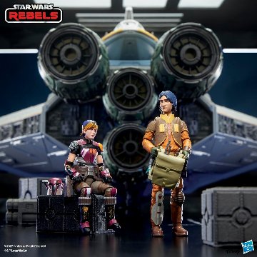 Star Wars TVC Lothal Rebels Sabine Wren Ezra Bridger Kana Jarrus 3-Packの画像